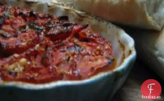 Tomates Asados Y Ajo