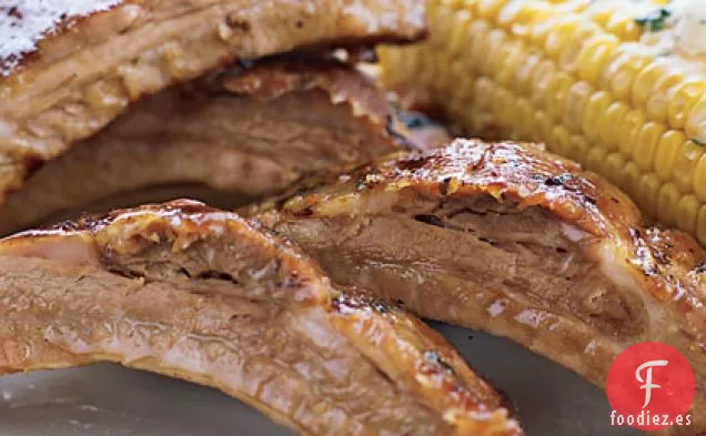 Costillas Dorsales de Ajo y Orégano