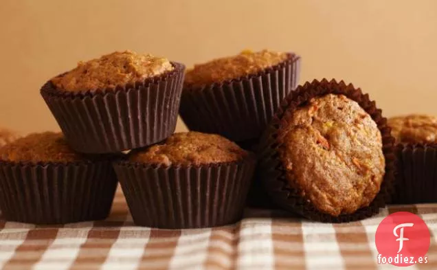 Muffins de Zanahoria Saludables