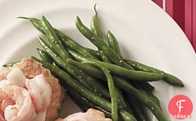 Judías Verdes con Limón y Pimienta