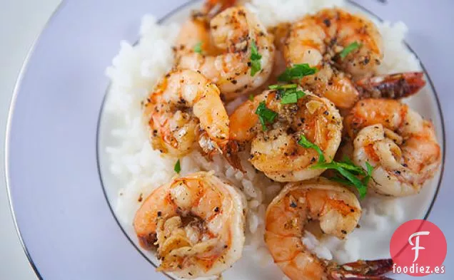 Gambas a la Pimienta