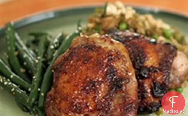 Muslos de Cinco Especias con Miel