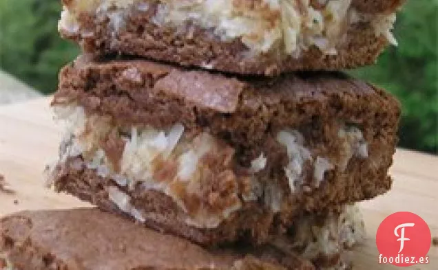 Brownies de Macarrón de Coco