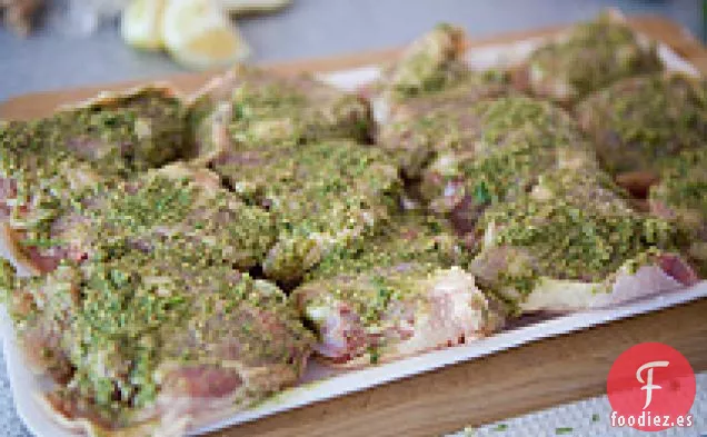 Pollo de Anacardo con Ajo Picante