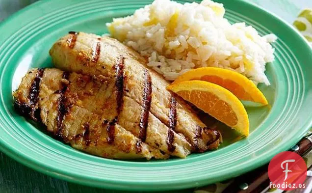 Tilapia a la Parrilla Picante