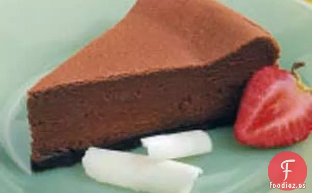 Tarta de Queso con Chocolate