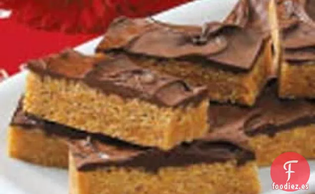Barras de Chocolate con Mantequilla De Maní