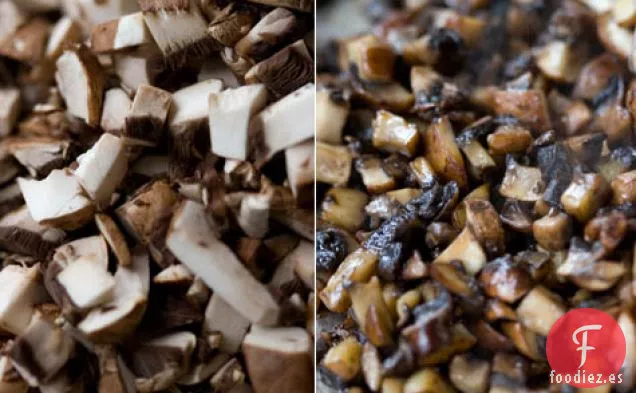 Receta de Cazuela de Champiñones
