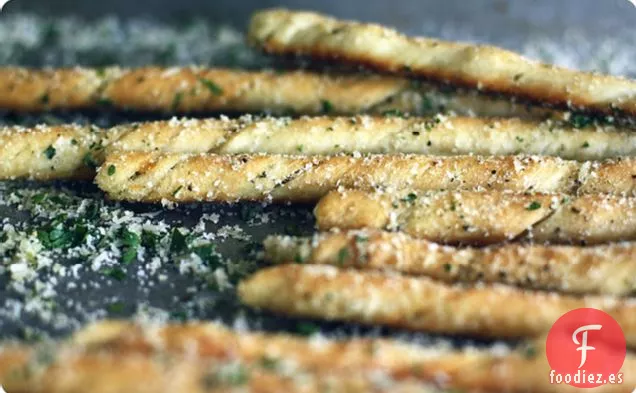 Palitos de Pan con Hierbas de Ajo