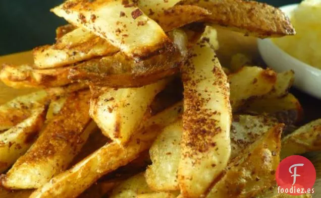 Patatas Fritas al Horno Espolvoreadas De Zumaque Con Untar De Ajo