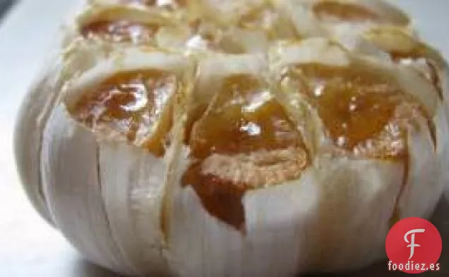 Salsa De Crema De Ajo Asado Y Gorgonzola