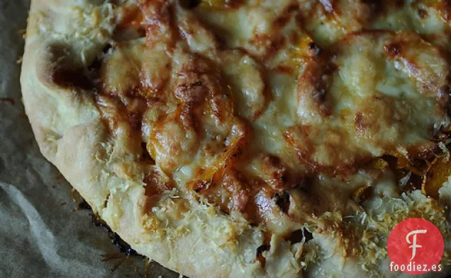Calabaza Con Mantequilla Y Galette De Ajo Asado