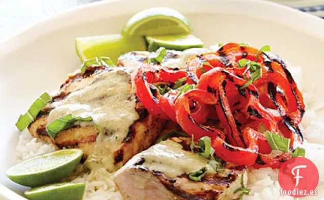 Mahimahi con Curry Verde Tailandés
