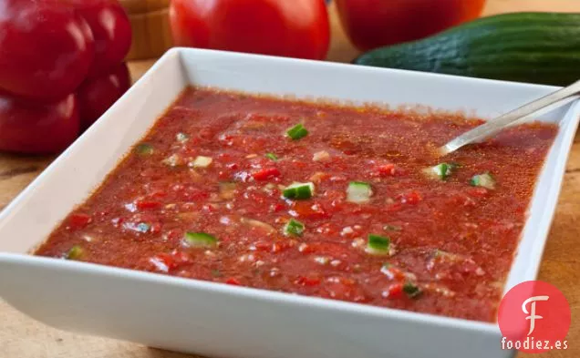 Gazpacho de Ajo Asado
