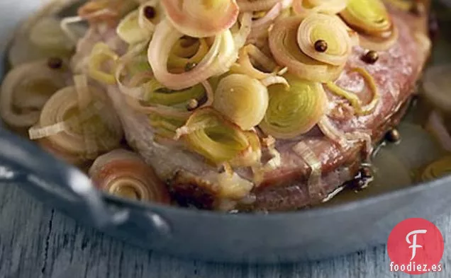 Puerros Con Gammon