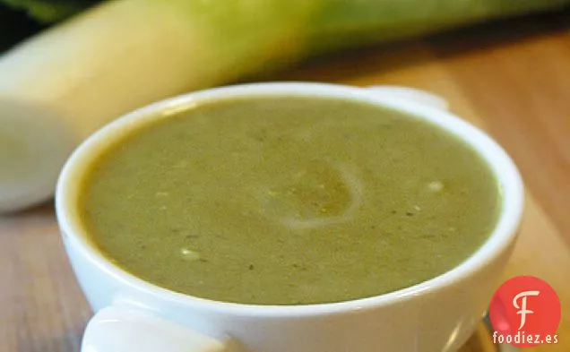 Sopa De Puerro Y Limón De Primavera