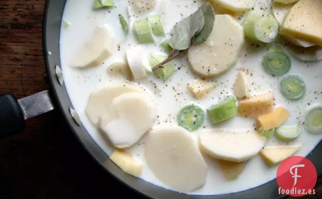 Gratinado De Patatas, Coles Y Puerros