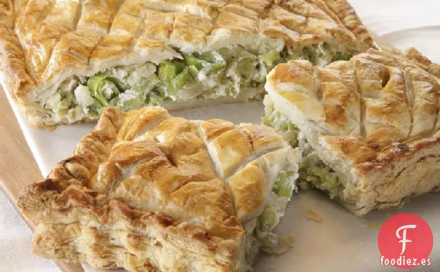 Tarta de Puerro y Queso