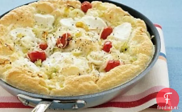 Frittata De Tomate Y Puerro