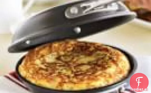 Puerro, Patata y Frittata de Gruyère