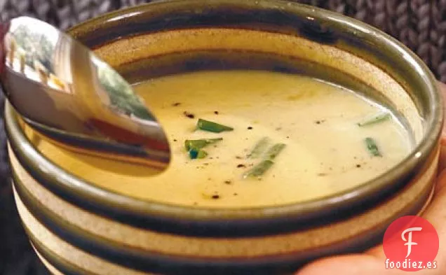 Crema de Calabaza y Sopa de Puerros