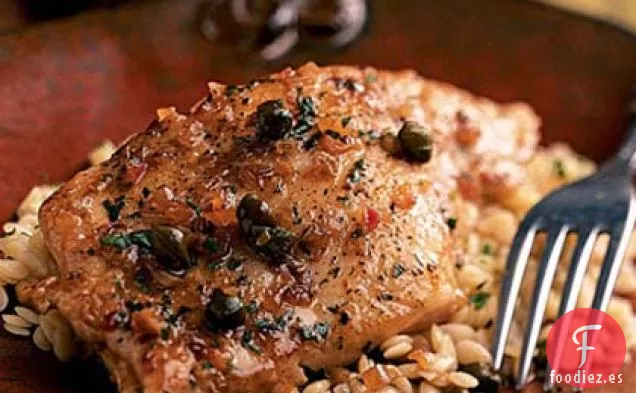 Mahimahi con Salsa de Vino Balsámico