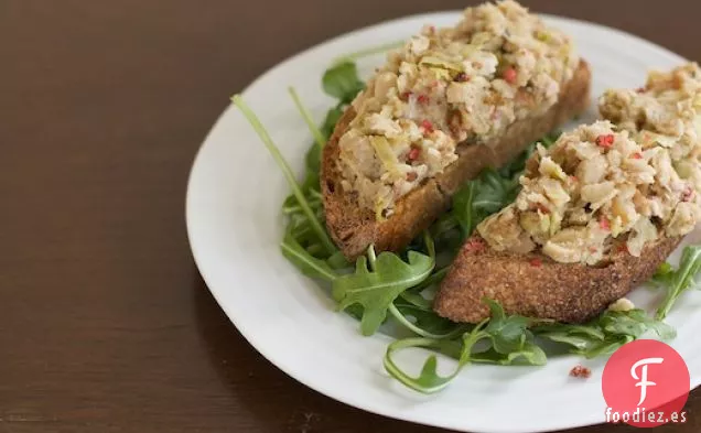 Judías Blancas Con Higos, Puerro Y Romero