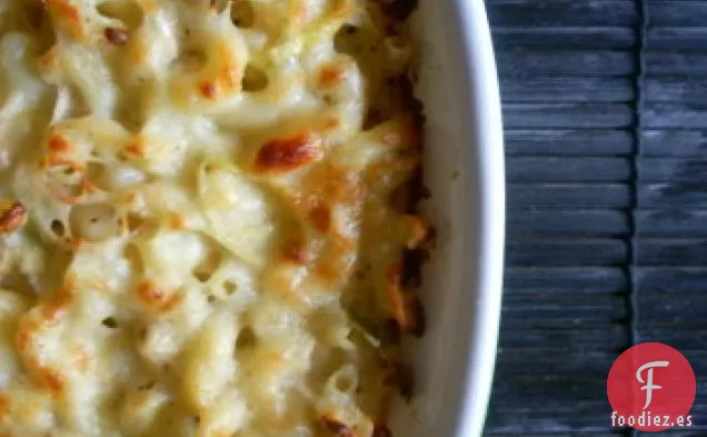 Macarrones Crujientes Tamizados Con Queso