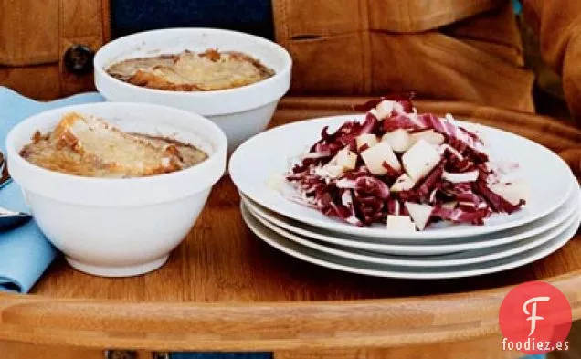 Sopa de Cuatro Cebollas