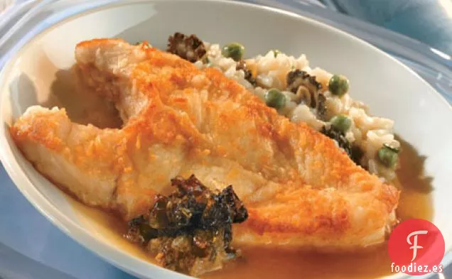 Receta de Mahi Mahi A La Parrilla Con Albahaca De Naranja Y Verduras Salteadas