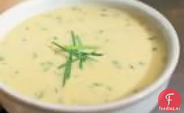 Puré De Calabaza Y Puerro De Verano