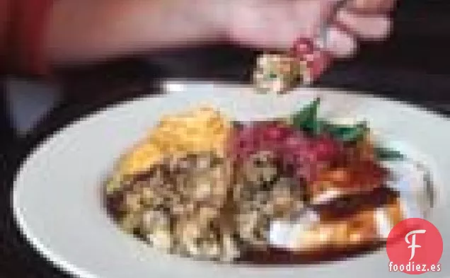 Relleno De Pan Y Salchichas