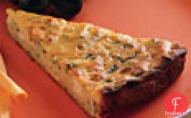 Pastel de Espinacas, Puerros y Queso