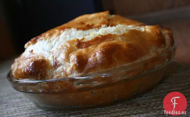 Byrek Ose Lakror (pastel de puerro)