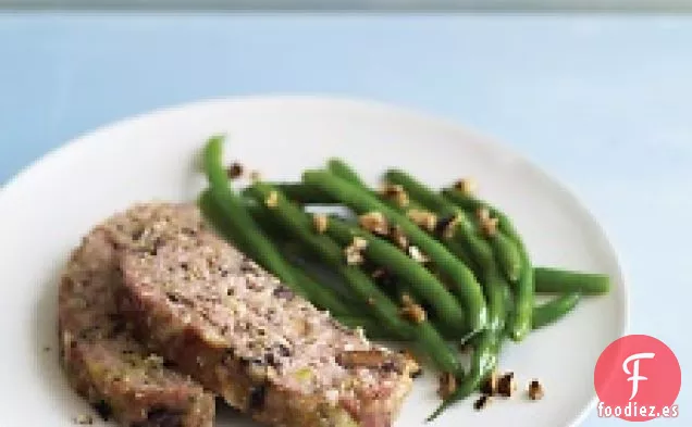 Pastel De Carne De Pavo Con Fontina Y Champiñones