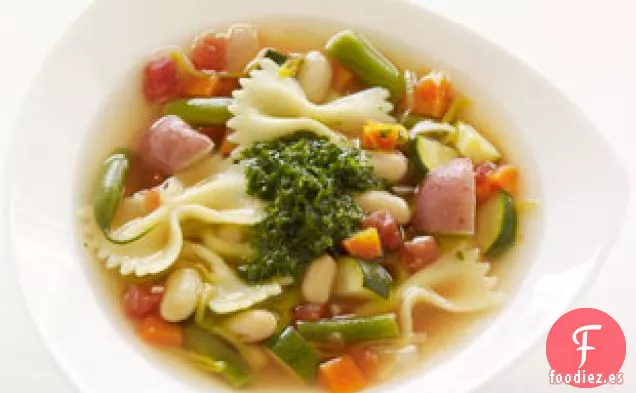 Sopa De Verduras Con Pistou