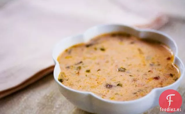 Sopa de Salmón Ahumado
