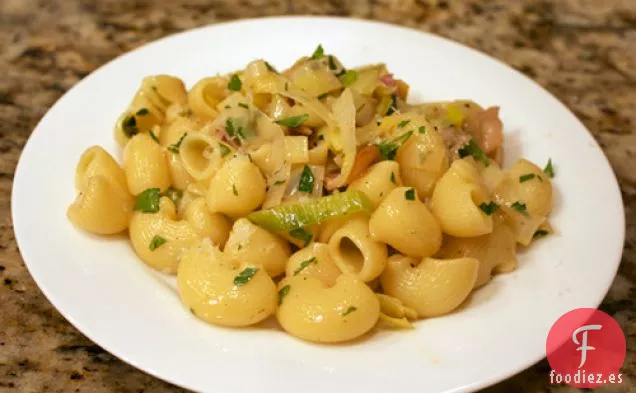 Cena Esta Noche: Pasta Carbonara con Puerros