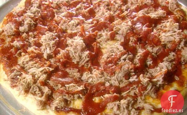 Pizza barbacoa: Elvis Pizza (restaurante italiano Coletta)