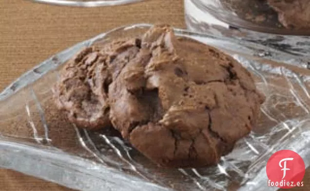 Escandalosas galletas de chocolate y menta