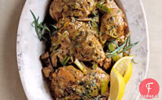 Estragón de Pollo Estofado