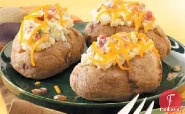 Patatas Al Horno Con Cobertura
