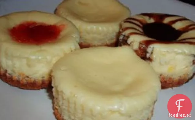 Magdalenas De Tarta De Queso