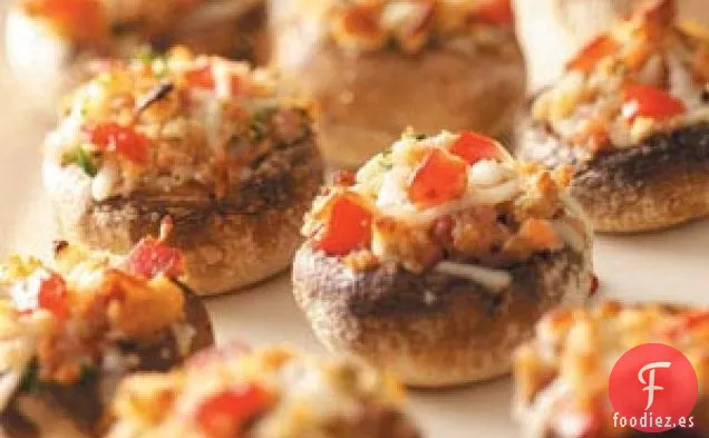Champiñones Rellenos Italianos