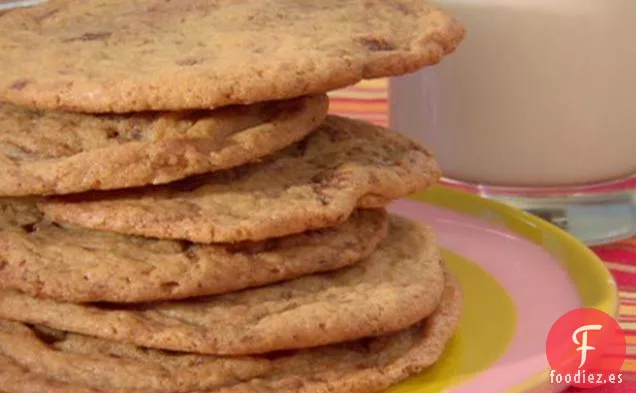 Galletas con chispas de chocolate