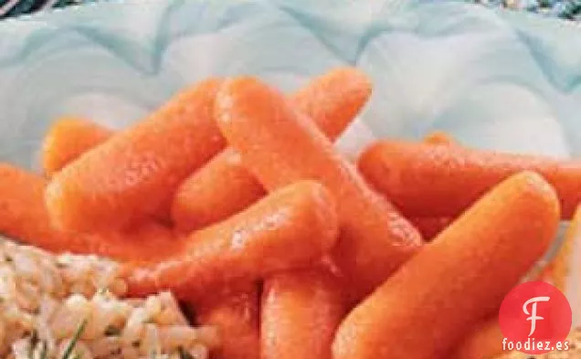 Zanahorias glaceadas con miel