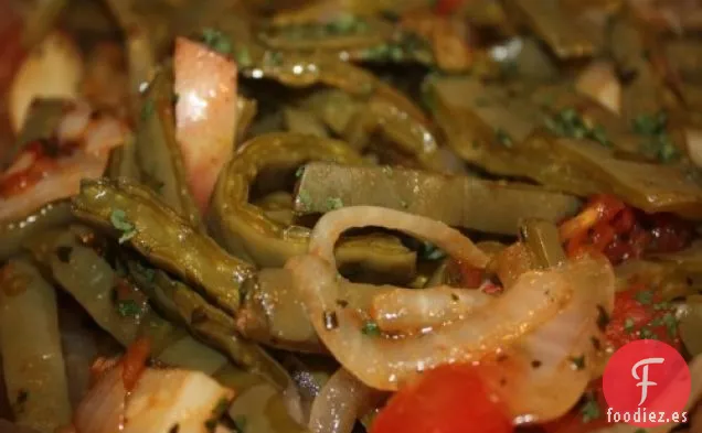 Relleno De Tacos De Cactus (nopales En Ensalada)