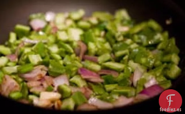 Nopalitos Con Tomates Y Cebollas