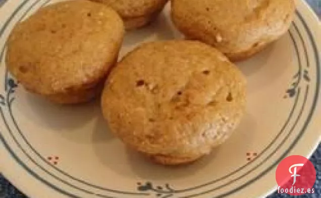 Mini muffins de calabaza virtuosos de Kim