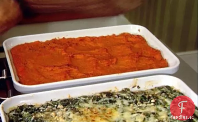 Patatas dulces trituradas